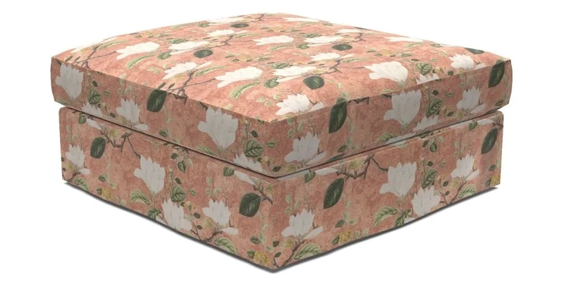 Slingsby Snuggler Fitted Cover Sofa in Two Tone Plain Biscuit. 