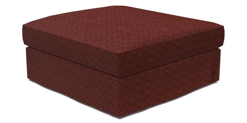 Slingsby Snuggler Fitted Cover Sofa in Two Tone Plain Biscuit. 