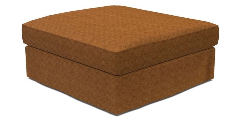 Slingsby Snuggler Fitted Cover Sofa in Two Tone Plain Biscuit. 
