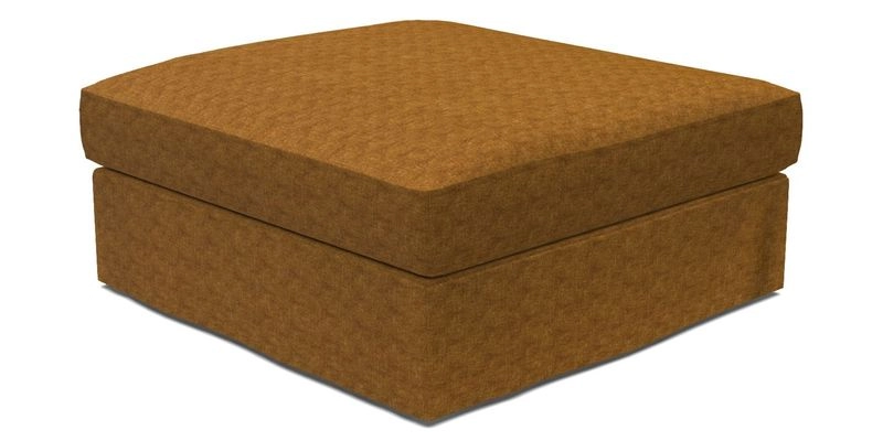 Slingsby Snuggler Fitted Cover Sofa in Two Tone Plain Biscuit. 
