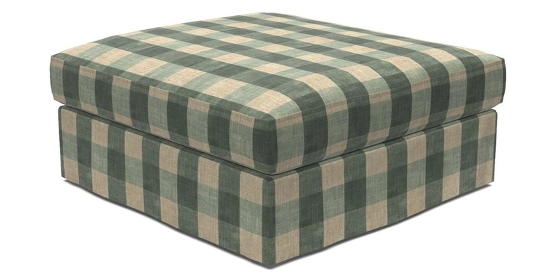 Slingsby Snuggler Fitted Cover Sofa in Two Tone Plain Biscuit. 