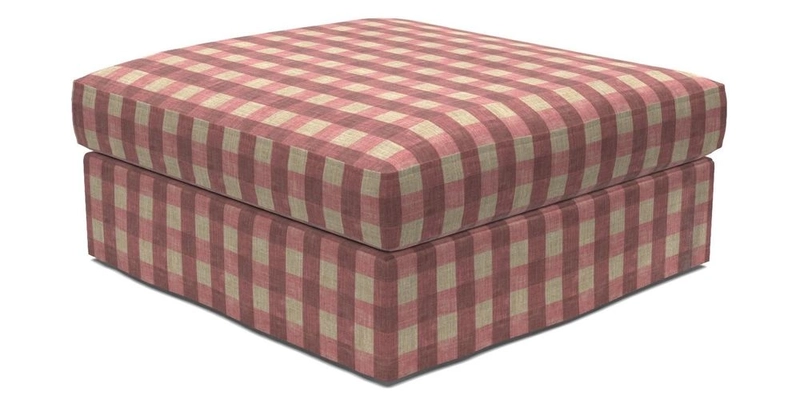 Slingsby Snuggler Fitted Cover Sofa in Two Tone Plain Biscuit. 