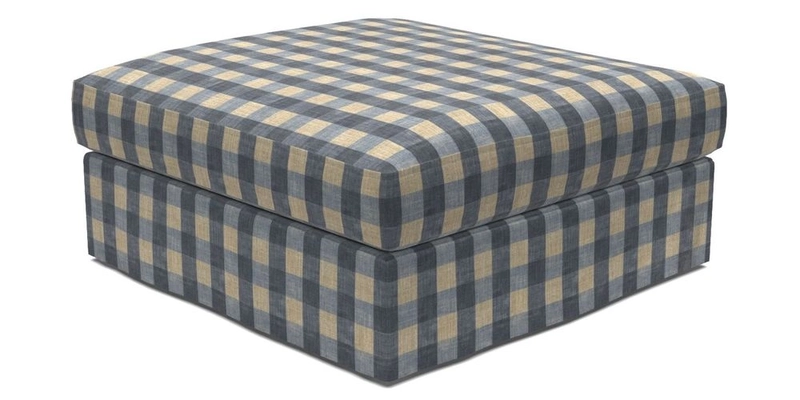 Slingsby Snuggler Fitted Cover Sofa in Two Tone Plain Biscuit. 