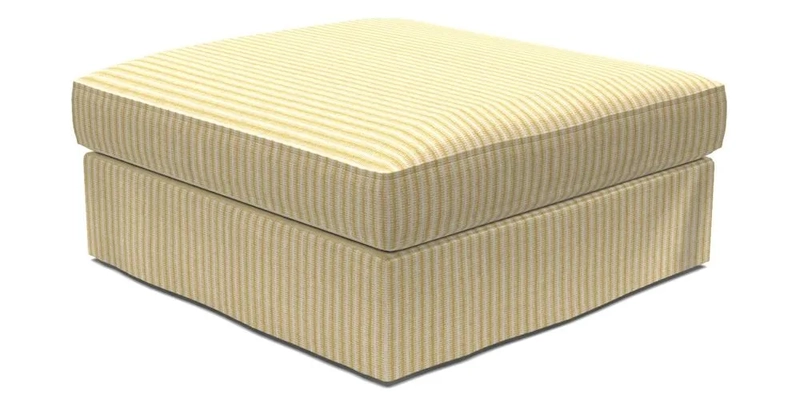 Slingsby Snuggler Fitted Cover Sofa in Two Tone Plain Biscuit. 