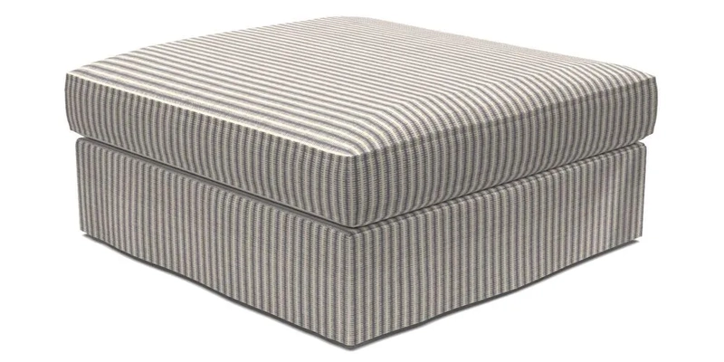 Slingsby Snuggler Fitted Cover Sofa in Two Tone Plain Biscuit. 