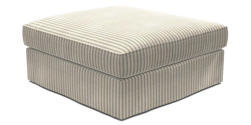 Slingsby Snuggler Fitted Cover Sofa in Two Tone Plain Biscuit. 