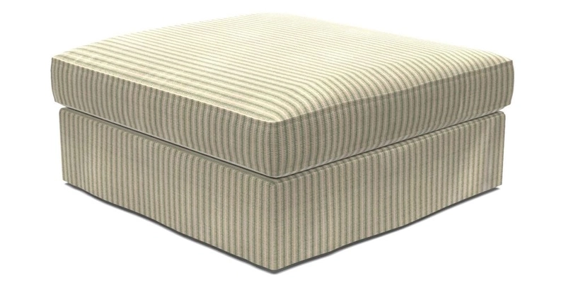 Slingsby Snuggler Fitted Cover Sofa in Two Tone Plain Biscuit. 