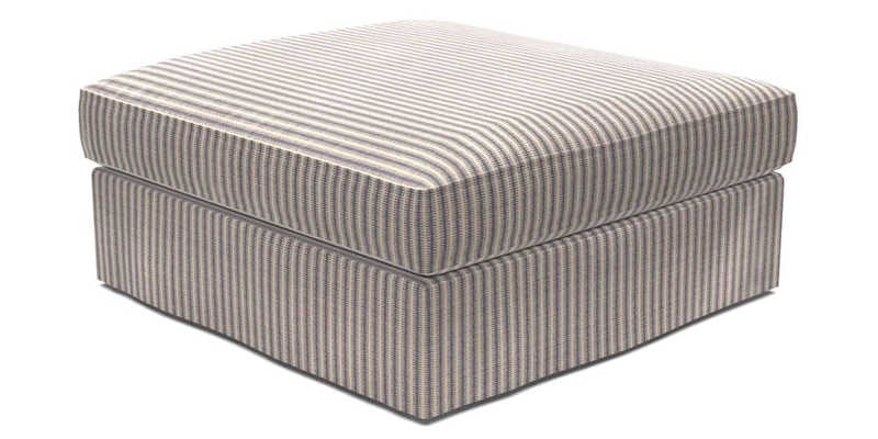 Slingsby Snuggler Fitted Cover Sofa in Two Tone Plain Biscuit. 