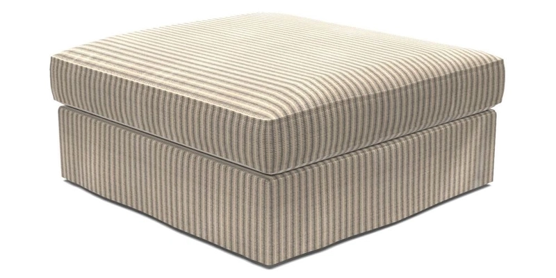Slingsby Snuggler Fitted Cover Sofa in Two Tone Plain Biscuit. 