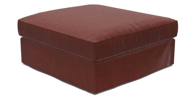 Slingsby Snuggler Fitted Cover Sofa in Two Tone Plain Biscuit. 