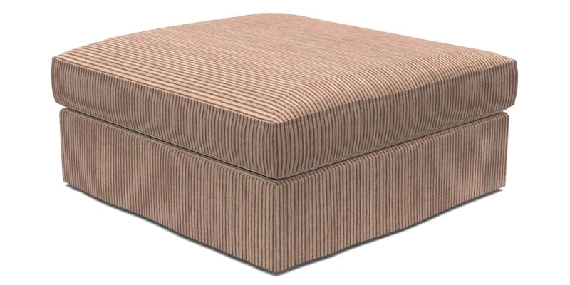 Slingsby Snuggler Fitted Cover Sofa in Two Tone Plain Biscuit. 