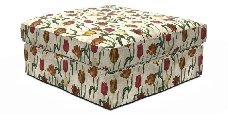 Slingsby Snuggler Fitted Cover Sofa in Two Tone Plain Biscuit. 