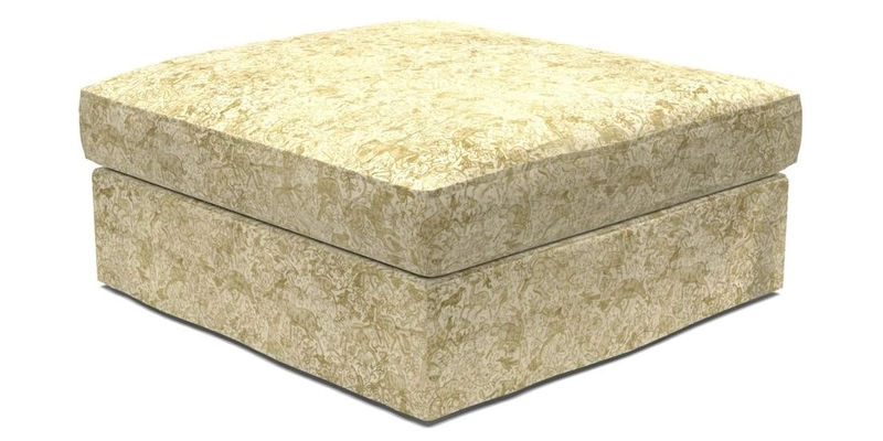 Slingsby Snuggler Fitted Cover Sofa in Two Tone Plain Biscuit. 