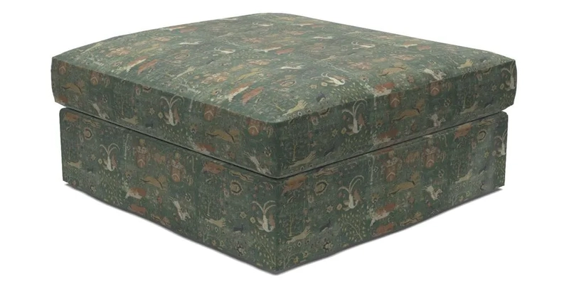 Slingsby Snuggler Fitted Cover Sofa in Two Tone Plain Biscuit. 