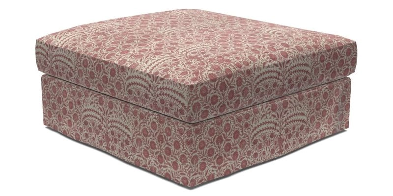 Slingsby Snuggler Fitted Cover Sofa in Two Tone Plain Biscuit. 