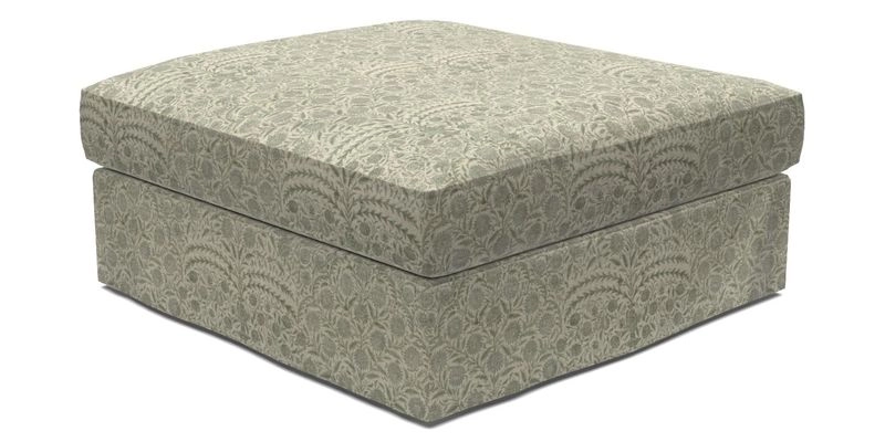 Slingsby Snuggler Fitted Cover Sofa in Two Tone Plain Biscuit. 