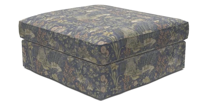 Slingsby Snuggler Fitted Cover Sofa in Two Tone Plain Biscuit. 