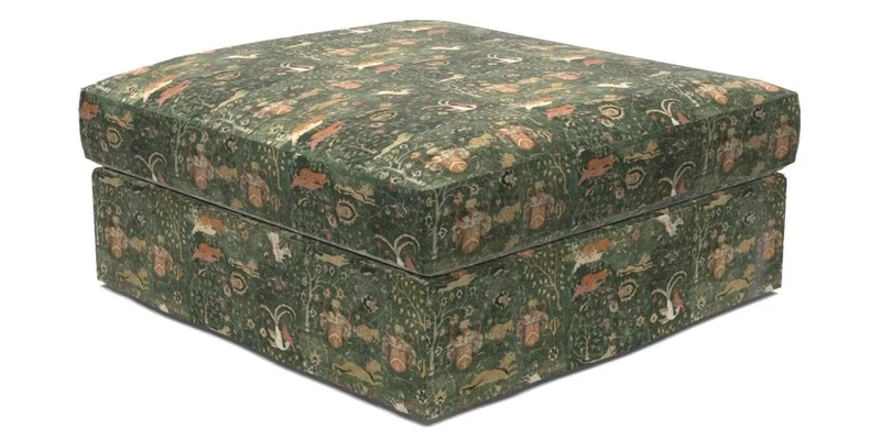 Slingsby Snuggler Fitted Cover Sofa in Two Tone Plain Biscuit. 