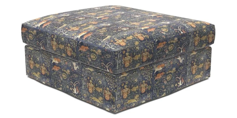 Slingsby Snuggler Fitted Cover Sofa in Two Tone Plain Biscuit. 