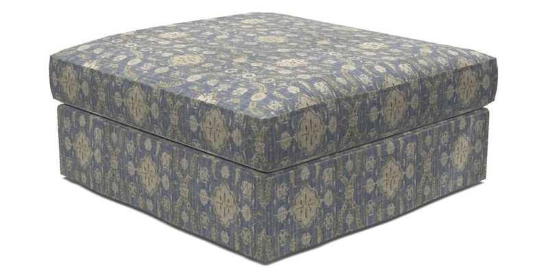 Slingsby Snuggler Fitted Cover Sofa in Two Tone Plain Biscuit. 