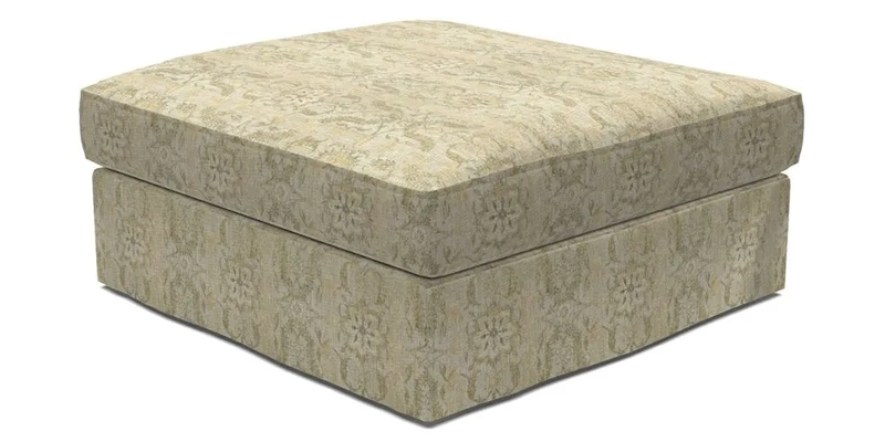 Slingsby Snuggler Fitted Cover Sofa in Two Tone Plain Biscuit. 