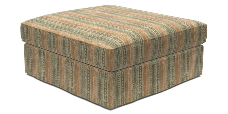 Slingsby Snuggler Fitted Cover Sofa in Two Tone Plain Biscuit. 