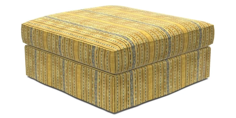 Slingsby Snuggler Fitted Cover Sofa in Two Tone Plain Biscuit. 