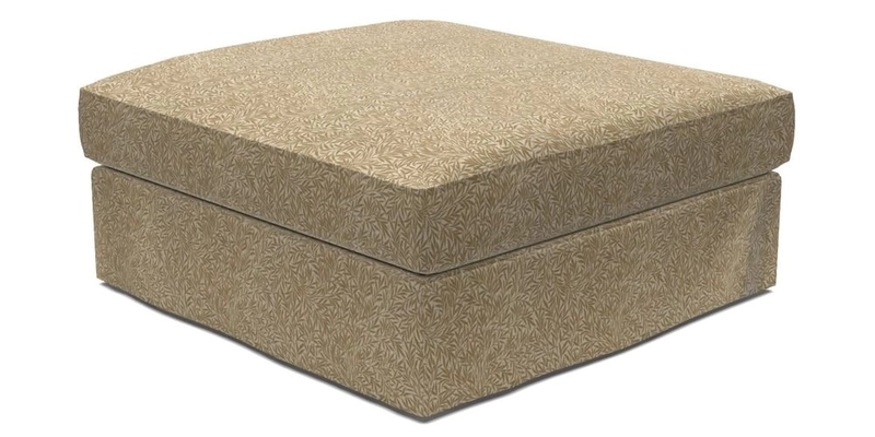 Slingsby Snuggler Fitted Cover Sofa in Two Tone Plain Biscuit. 