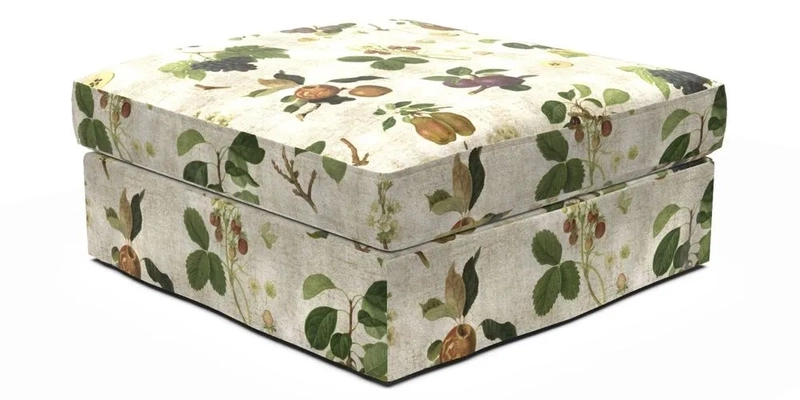 Slingsby Snuggler Fitted Cover Sofa in Two Tone Plain Biscuit. 