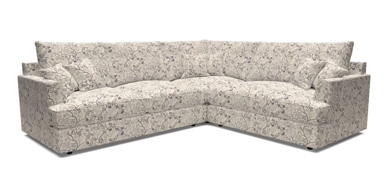 Slingsby Medium Fitted Cover Corner Unit LHF in Two Tone Plain Biscuit.  Loose cover version available