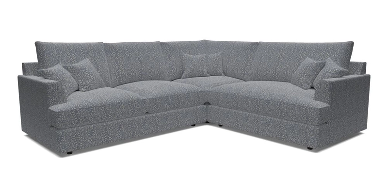 Slingsby Medium Fitted Cover Corner Unit LHF in Two Tone Plain Biscuit.  Loose cover version available