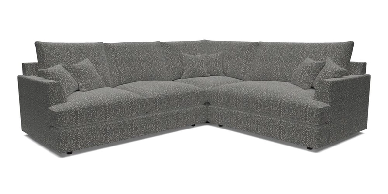 Slingsby Medium Fitted Cover Corner Unit LHF in Two Tone Plain Biscuit.  Loose cover version available