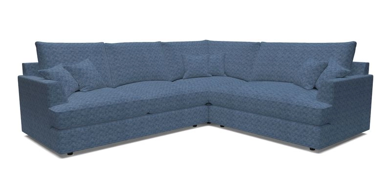 Slingsby Medium Fitted Cover Corner Unit LHF in Two Tone Plain Biscuit.  Loose cover version available