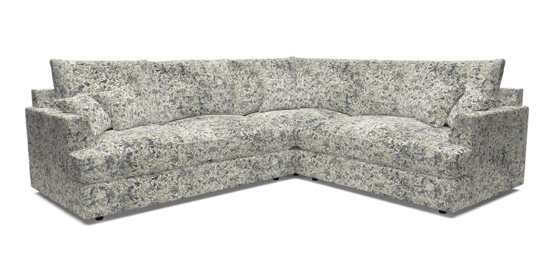 Slingsby Medium Fitted Cover Corner Unit LHF in Two Tone Plain Biscuit.  Loose cover version available