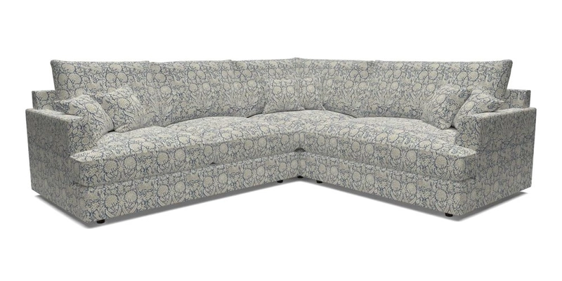 Slingsby Medium Fitted Cover Corner Unit LHF in Two Tone Plain Biscuit.  Loose cover version available