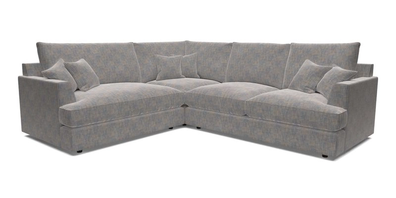 Slingsby Medium Fitted Cover Corner Unit RHF in Two Tone Plain Biscuit