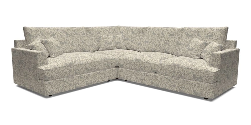 Slingsby Medium Fitted Cover Corner Unit RHF in Two Tone Plain Biscuit
