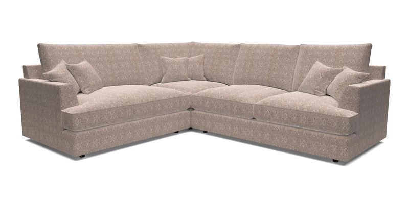 Slingsby Medium Fitted Cover Corner Unit RHF in Two Tone Plain Biscuit