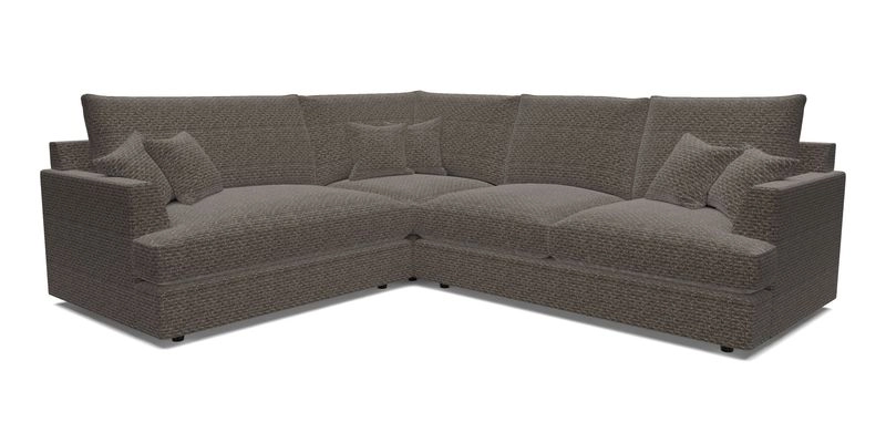 Slingsby Medium Fitted Cover Corner Unit RHF in Two Tone Plain Biscuit