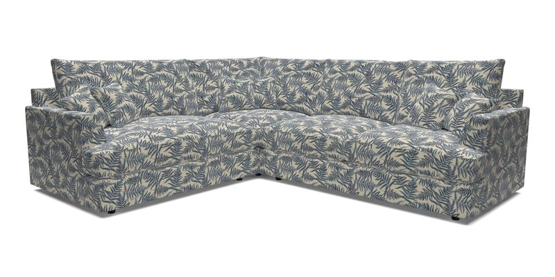 Slingsby Medium Fitted Cover Corner Unit RHF in Two Tone Plain Biscuit