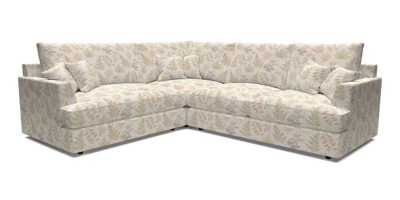 Slingsby Medium Fitted Cover Corner Unit RHF in Two Tone Plain Biscuit
