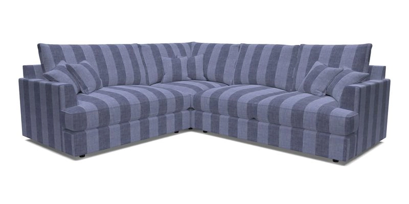 Slingsby Medium Fitted Cover Corner Unit RHF in Two Tone Plain Biscuit