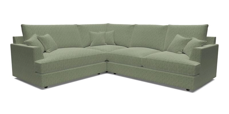 Slingsby Medium Fitted Cover Corner Unit RHF in Two Tone Plain Biscuit