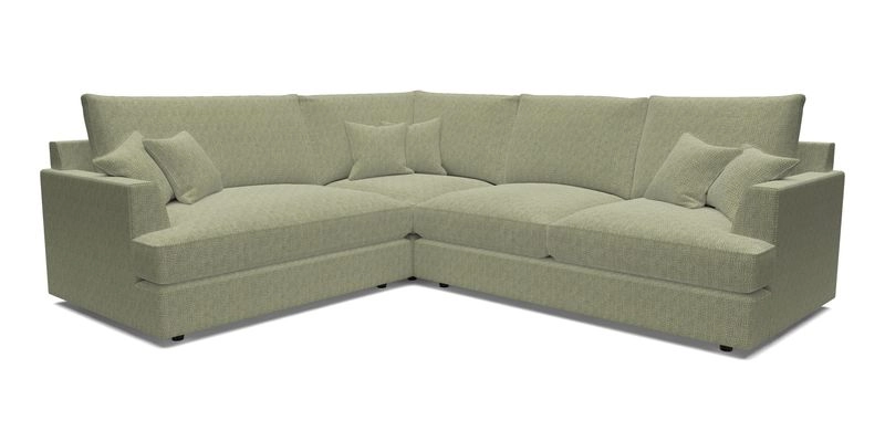 Slingsby Medium Fitted Cover Corner Unit RHF in Two Tone Plain Biscuit