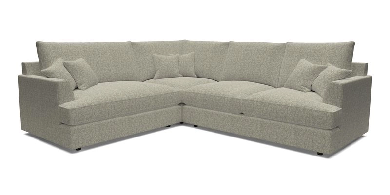 Slingsby Medium Fitted Cover Corner Unit RHF in Two Tone Plain Biscuit