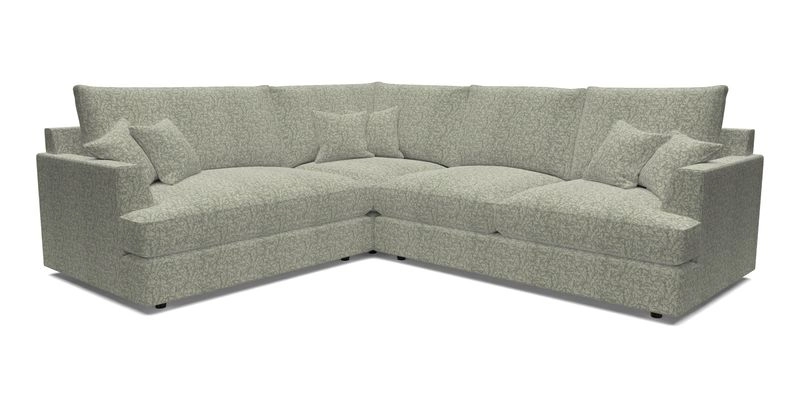 Slingsby Medium Fitted Cover Corner Unit RHF in Two Tone Plain Biscuit