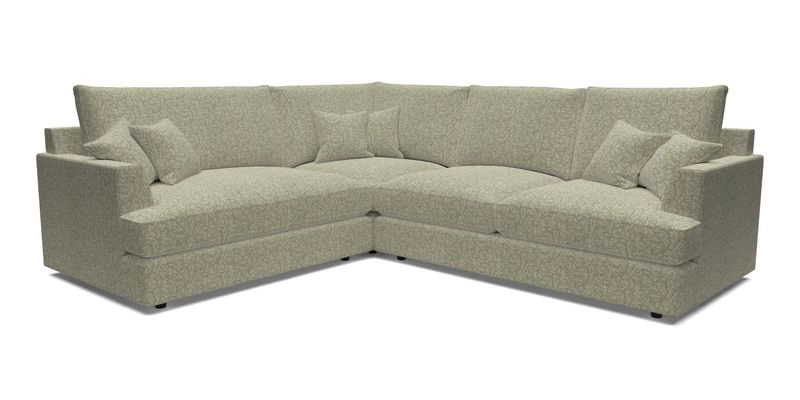 Slingsby Medium Fitted Cover Corner Unit RHF in Two Tone Plain Biscuit