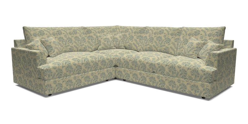Slingsby Medium Fitted Cover Corner Unit RHF in Two Tone Plain Biscuit