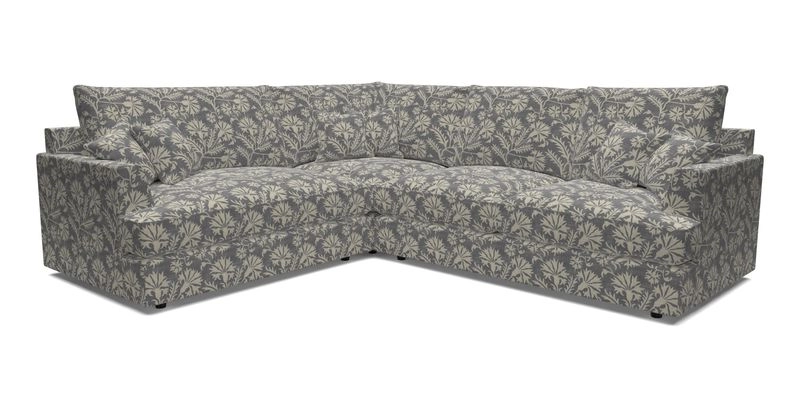 Slingsby Medium Fitted Cover Corner Unit RHF in Two Tone Plain Biscuit