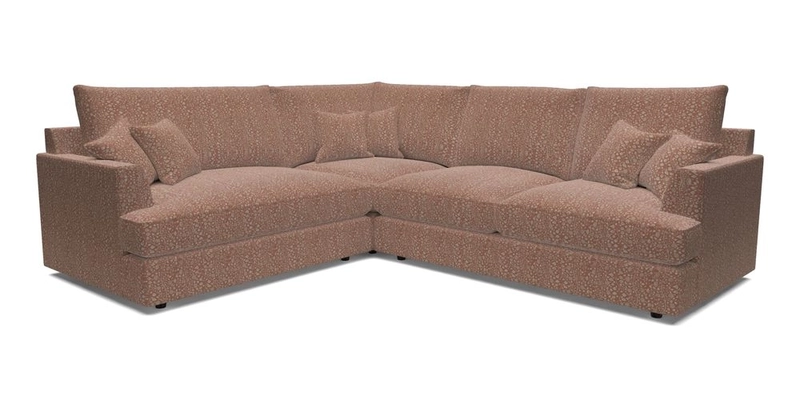 Slingsby Medium Fitted Cover Corner Unit RHF in Two Tone Plain Biscuit